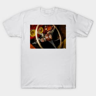 1938 Ford V8 Art Deco Wheel 4 T-Shirt